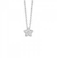 Collana Salvini Donna Magia garden in Oro bianco Diamante 0.23 Ct 20101486 - 20101486